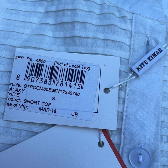 NWT Label RituKumar blouse size S - Picture 9 of 11